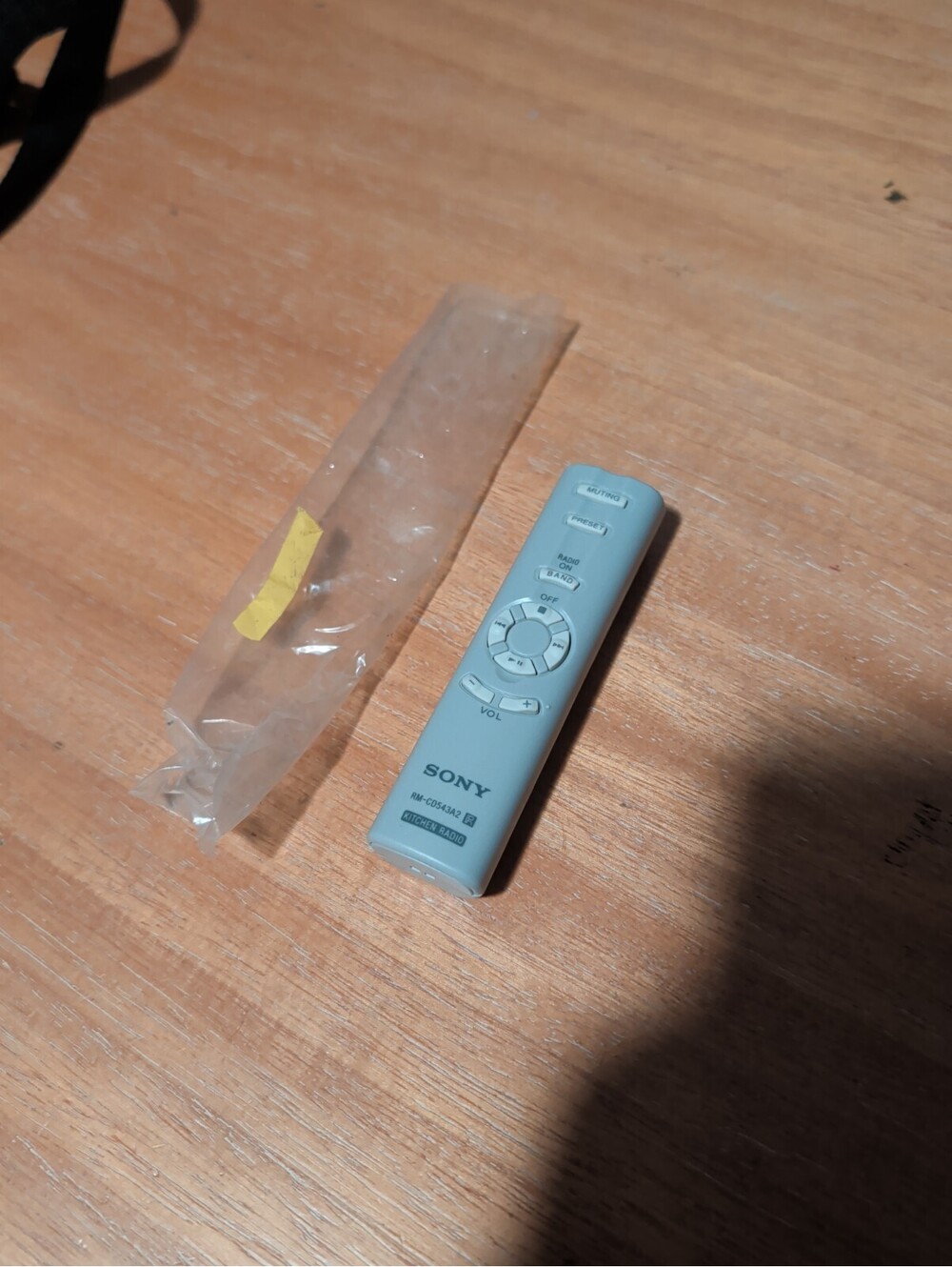 Sony RM-CD543A2 Genuine Remote Control For ICF-CD553RM Kitchen Radio Tested